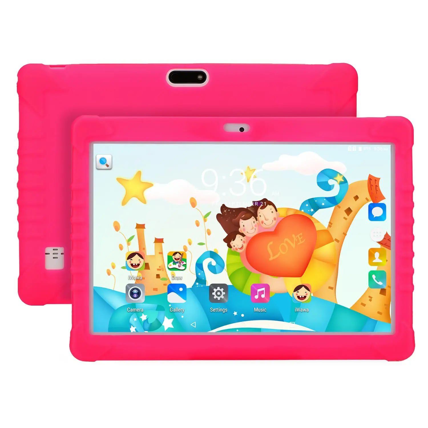 10 inch High Speed Processor Phone Call Wifi Android Tablet Pc for kids