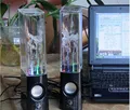 Genuine new USB Water Spray Portable Mini Speaker Water Music Fountain sound card Speakers music fountain