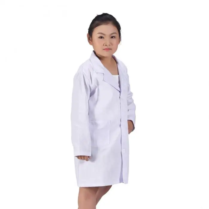 Poly Cotton Toddler Lab Coat for Kids Working Class Children Lab Coat