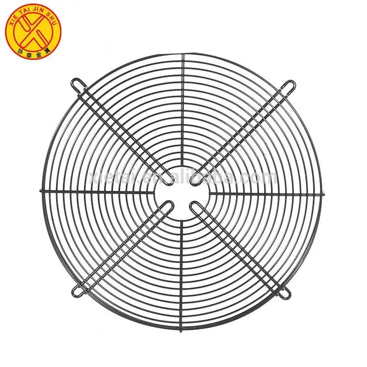 High Quality Customized 304 stainless black steel metal round fan guard