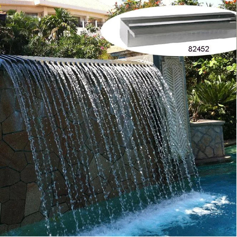 Top Grade Stainless Steelsquare Outdoor 2018 New Tactical Nice Install Durable Waterfall Water Feature For Sale