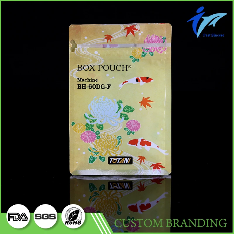 Плоский Блок Снизу Кофе Снэк-В Упаковке Bag