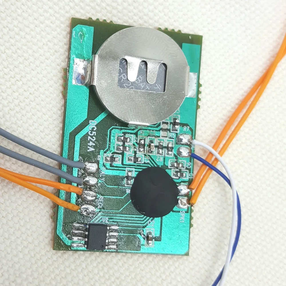 CR2032 Recording sound modules for greeting card