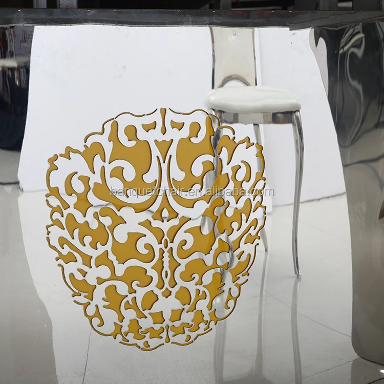 
Modern Big round rotating dining table for hotel restaurant 