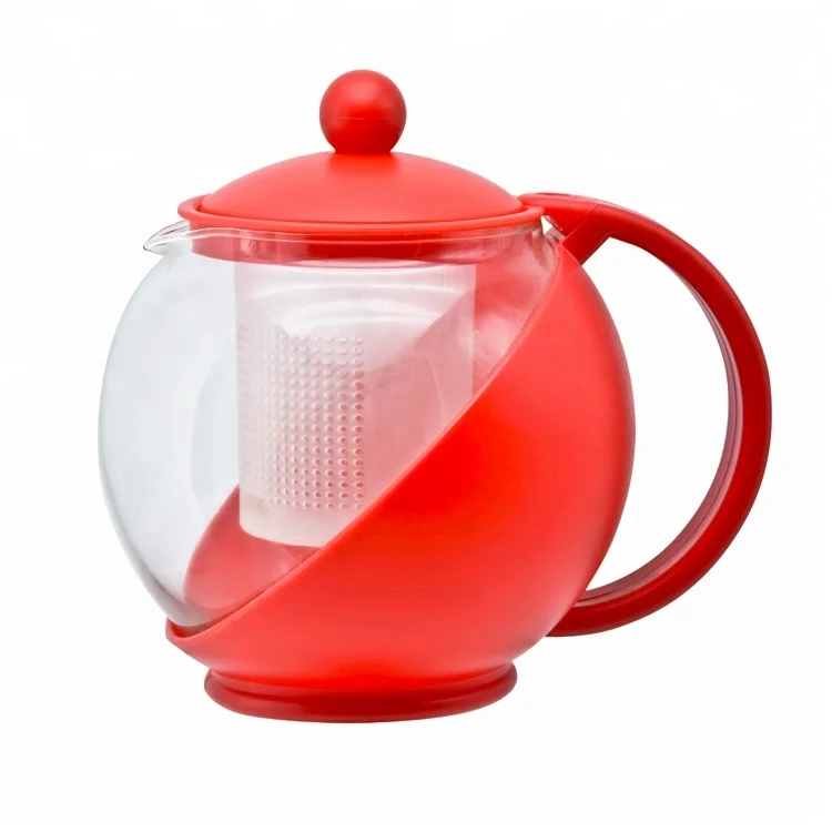  TCP-P005 Термостойкое стекло Pyrex кофейник с чайное ситечко из нержавеющей