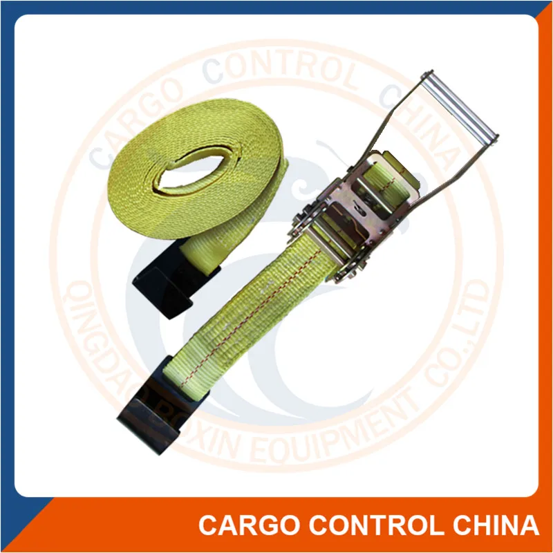 7044 Retractable weight securing strap ratchet tie down straps