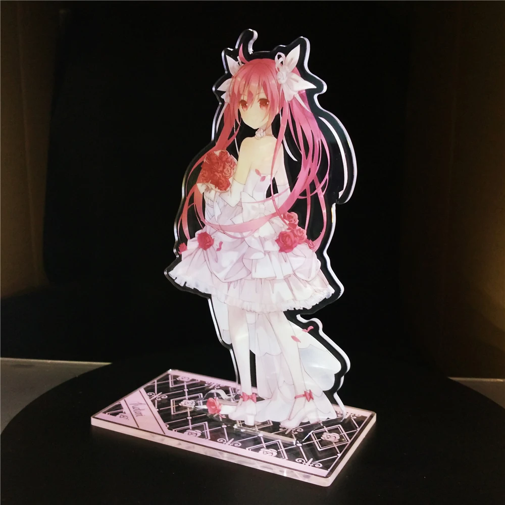 
Offset Printing Single O Two Sides Print CNC Cut Eco-friendly Custom Acrylic Standee Anime Keychain Acrylic Display Stand Figure 