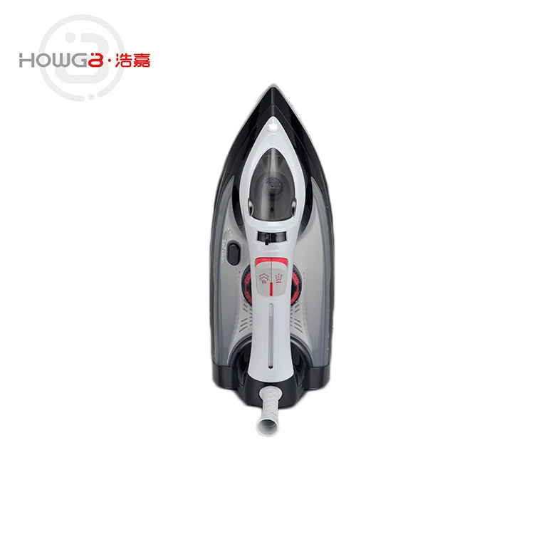 Anti-calc ceramic soleplate portable rechargeable travel handy dry iron steam press station iron For hotel