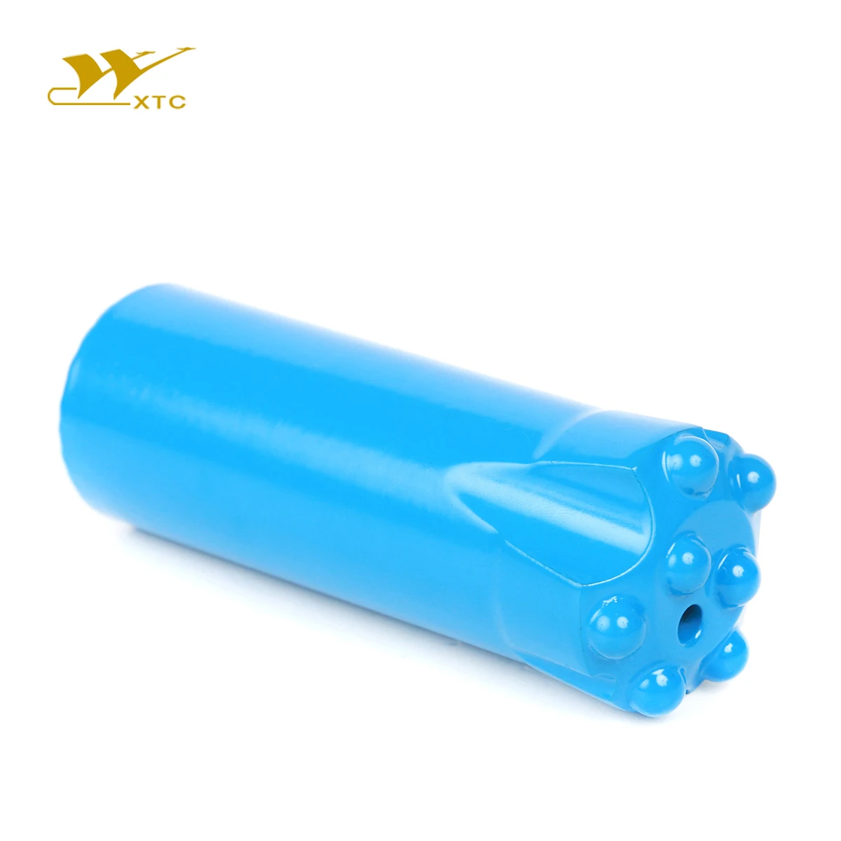 Expert in drilling engin Threaded Blue Tungsten Carbide Flat Face Hydro-electrical Engineering Etc. Thread Mining Button Atlas Copco Rock Drill Bits Drilling tool making