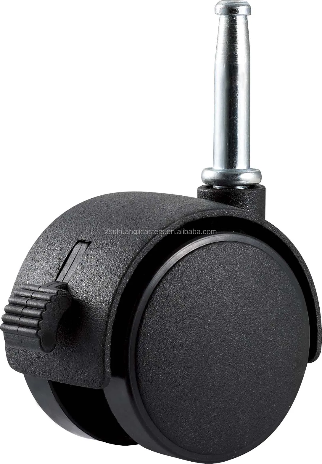 2 inch Universal Wheel Nylon twin casters for furniture table chair leg casters furniture caster wheel