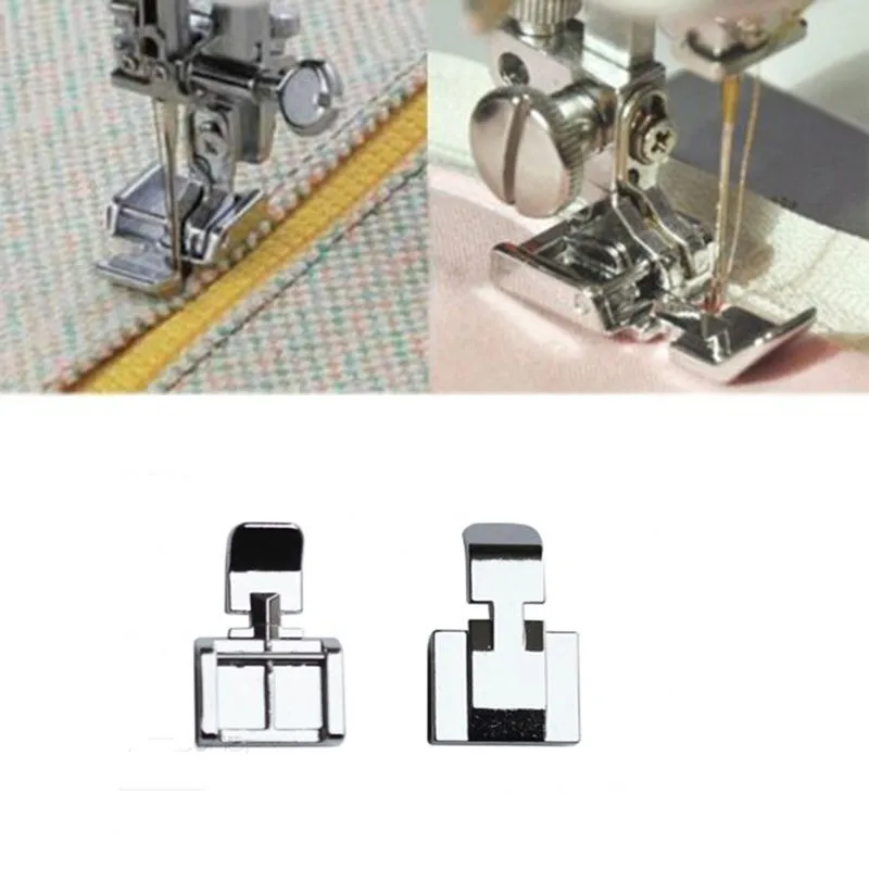 Plastique Invisible dissimulé Snap SUR ZIPPER pied presseur-Frère Janome Toyota