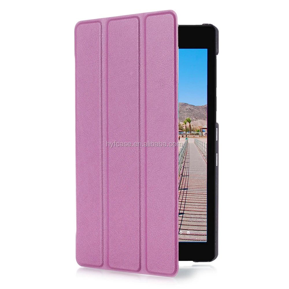
Tri Folding Smart Leather Tablet Case with auto-sleep/wake function Cover for Lenovo TAB 2 A7-20F 7.0 inch 