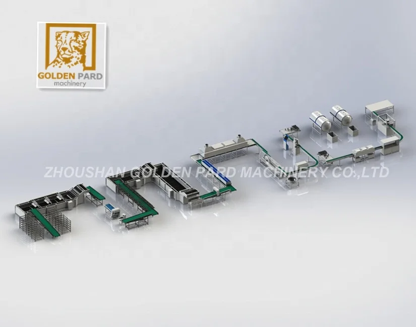 
Hot Selling cheapest custom automatic fish canning plant canning production line for sea fish processing 