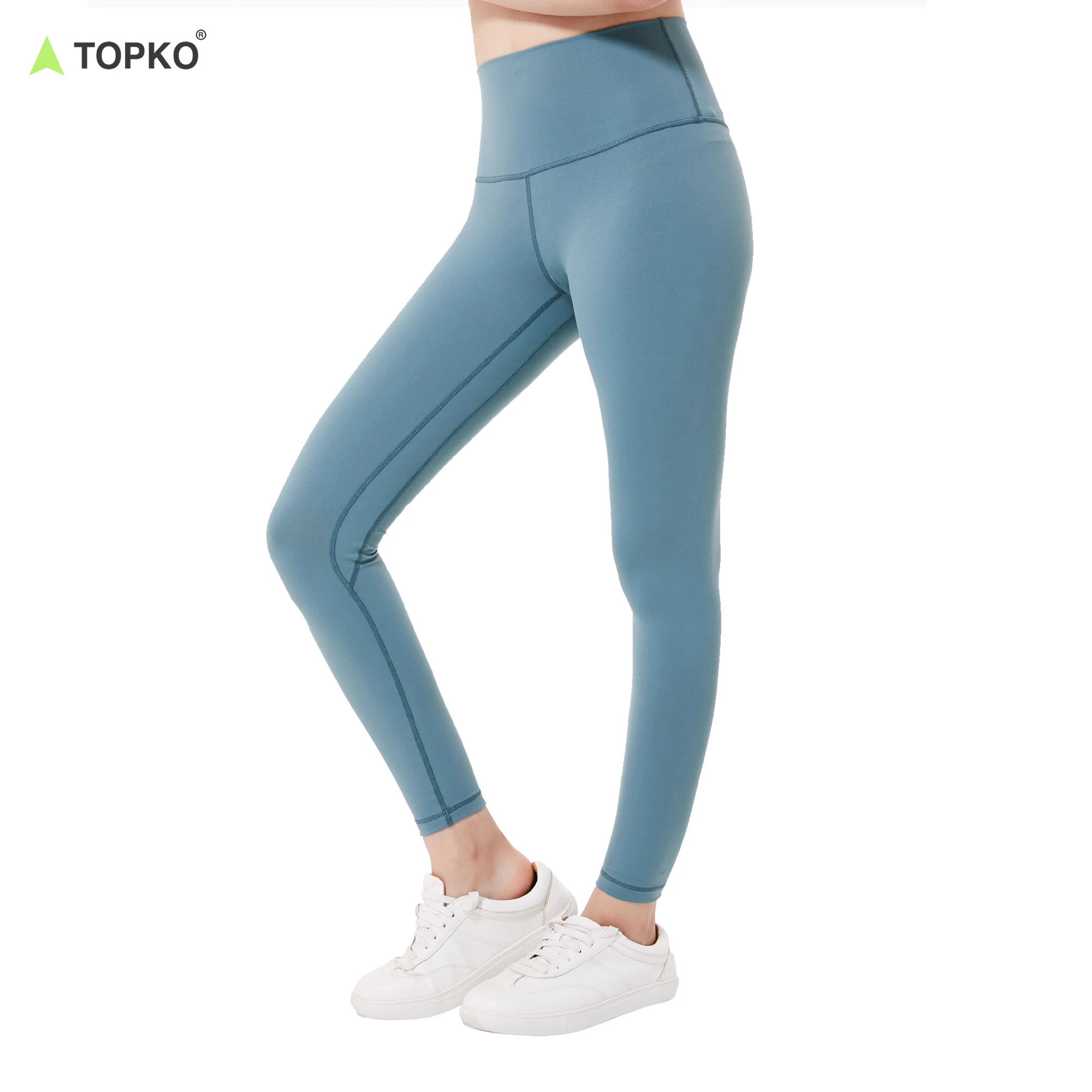 TOPKO Wholesale High Quality Push Up pants women active wear gym fitness leggings set