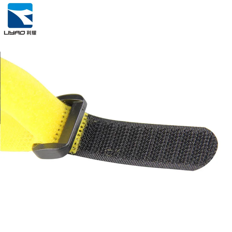 Hot Selling Heavy Duty Soft Sport Fitness Medical Adjustable Hook And Loop Straps Cable Tie For Arm Bands