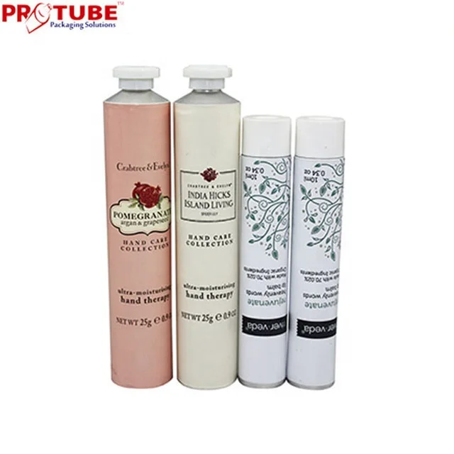 Hot selling D25mm 25ml 30ml Octagonal cap pure aluminum tube packaging hand cream metal tube aluminum collapsible tube