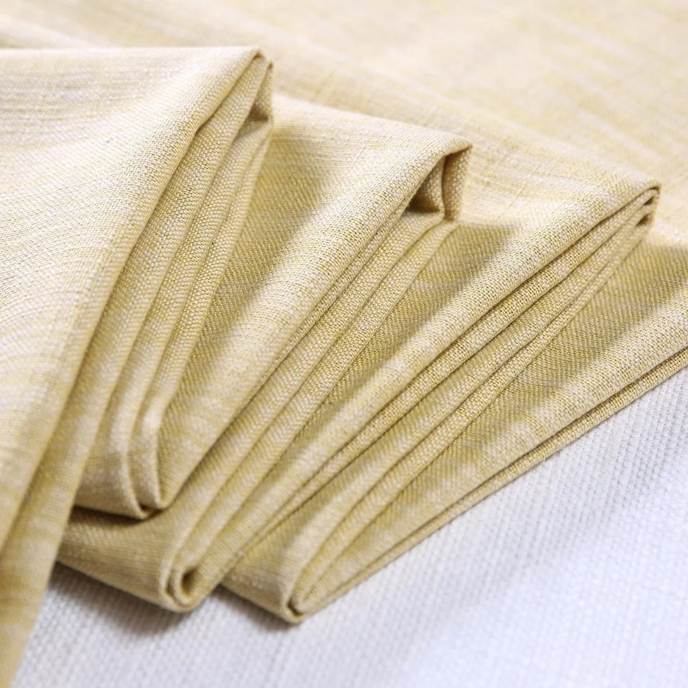 
Home Textile High Quality Sofa Upholstery Linen Hemp Fabric 