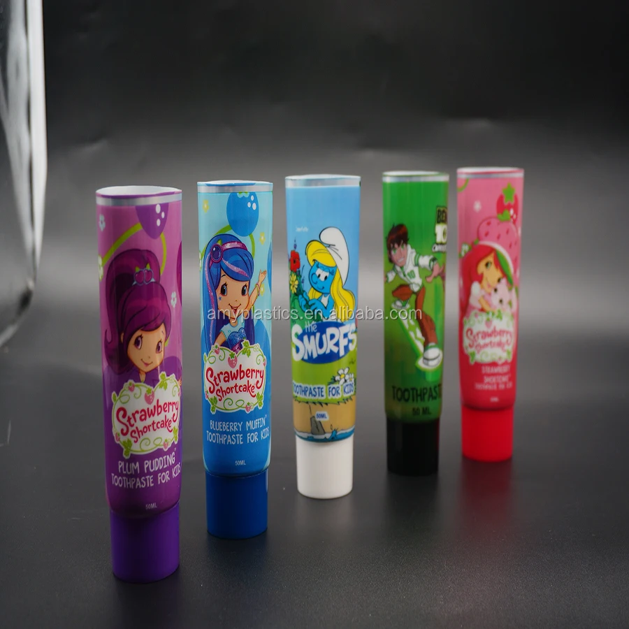 30mm Fashion Design Printed Plastic Laminated Toothpaste Tube With Screw Cap