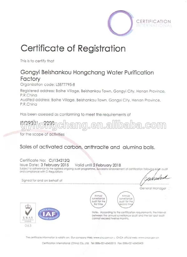 
coconut granulated activated carbon msds 