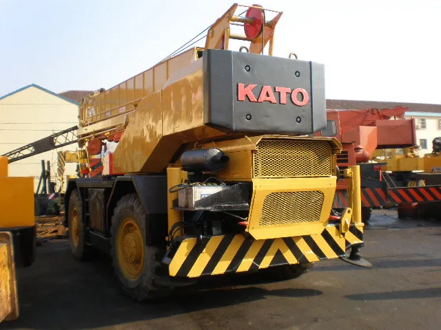 HIGH QUALITY GOOD CONDITION USED KATO KR25H-3L ROUGH TERRAIN CRANE FOR SALE WITH LOW PRICE