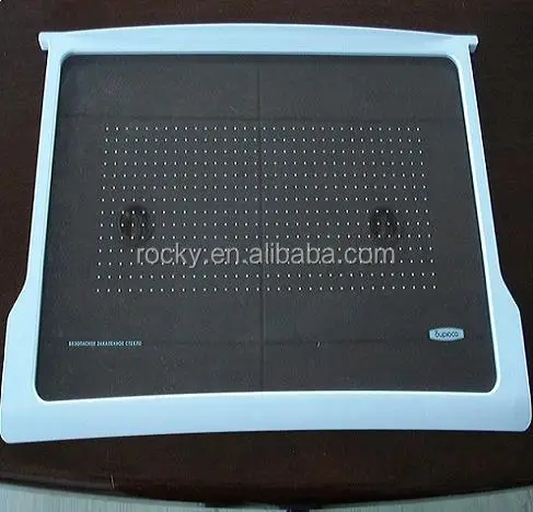 qingdao 4mm tempered glass for refrigerator glass shelf