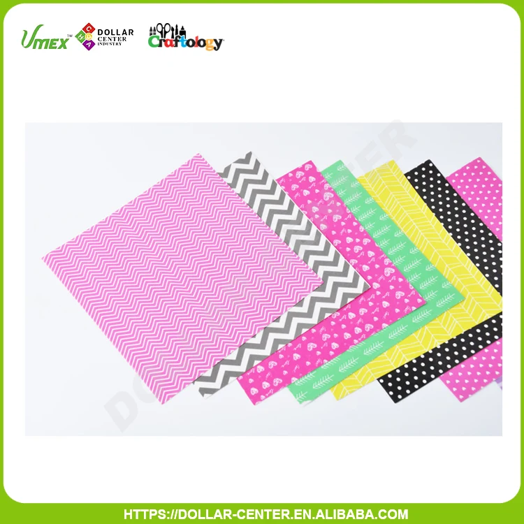 2017 hot assorted design custom washi paper sheet within any patterns design