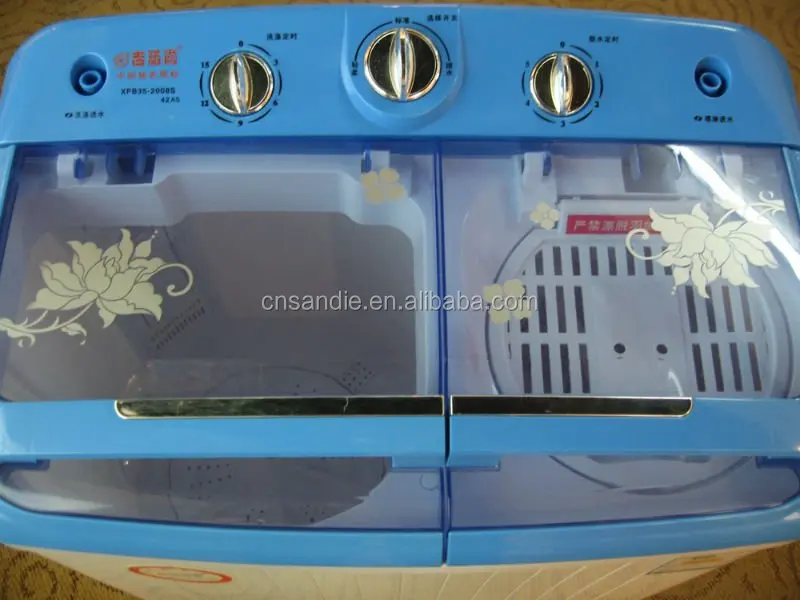 double tub semi automatic mini double tub washing machine