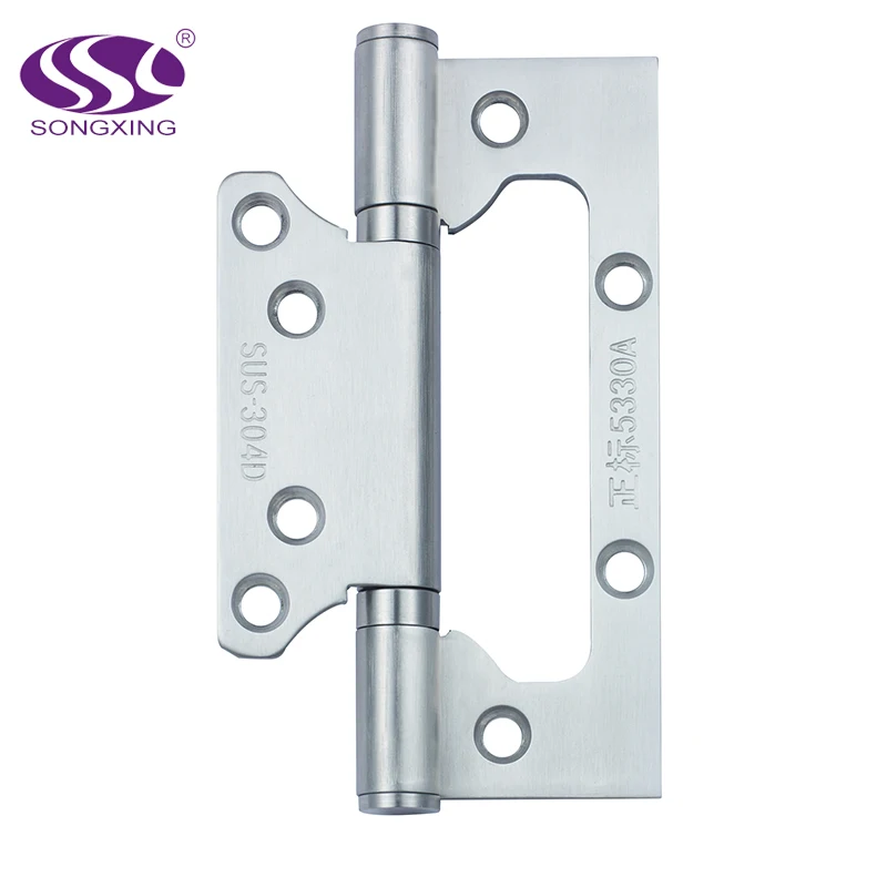  4 & 5 дюймов нержавеющая сталь ss Железный шарикоподшипник flush butterfly oem производитель ac bc Белый и Черный дверной