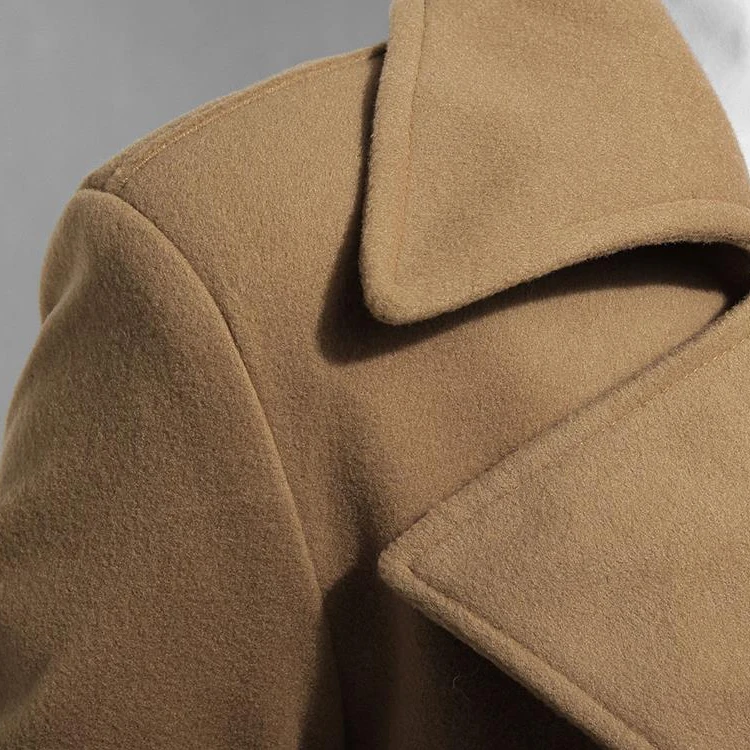 Wholesale Jackets Men Business Windbreaker Trench Coat