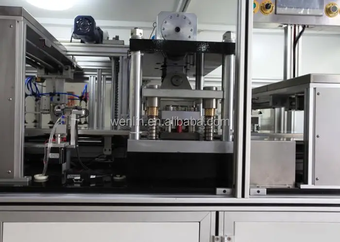 Factory Customized Full Automatic Plc Control Servo Pvc Smart Rfid Card Punching Machine