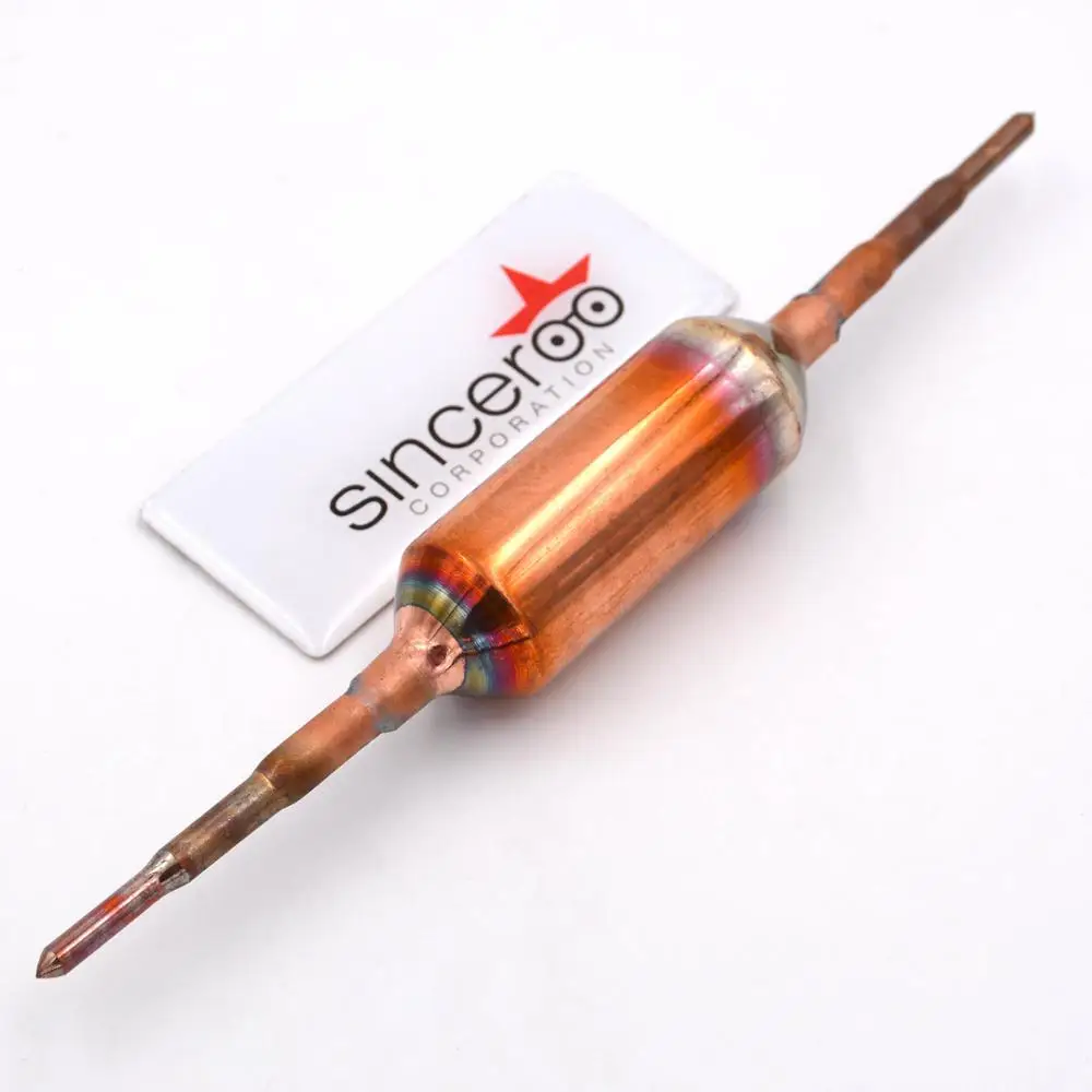 Made In China Customized Diameter Copper Refrigerator Dryer Filter