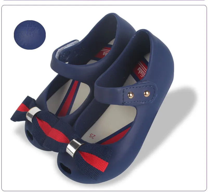 
Hot Sale PVC Girls Sandals Butterfly Knot Fish Head Kids Shoes 