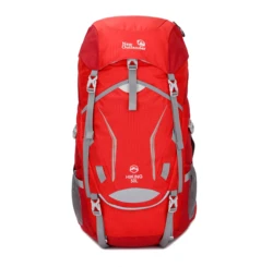 High quality popular mountain climbing waterproof reflective smart bagpack hiking backpacks 50L