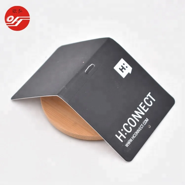 
Premium Quality Custom Recycled Paper Gold Hot Stamping Logo Hang Tags 