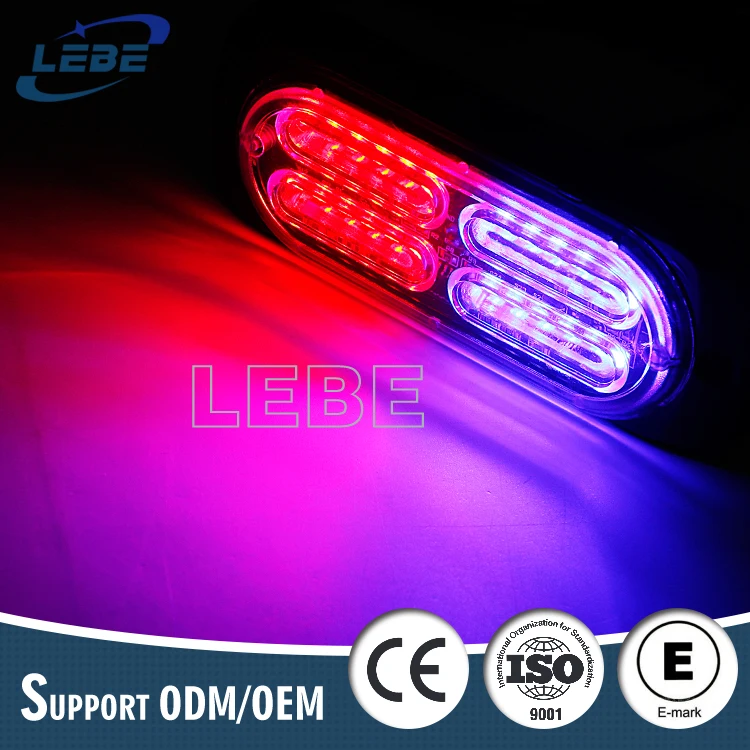 12LEDs emergency vehicle led strobe light flash strobe light