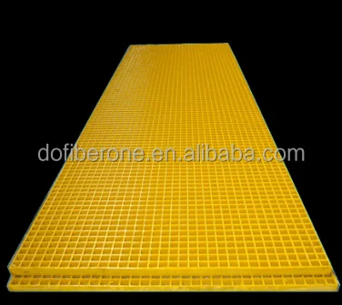 High Loading Composite Walkway FRP Plastic Grating