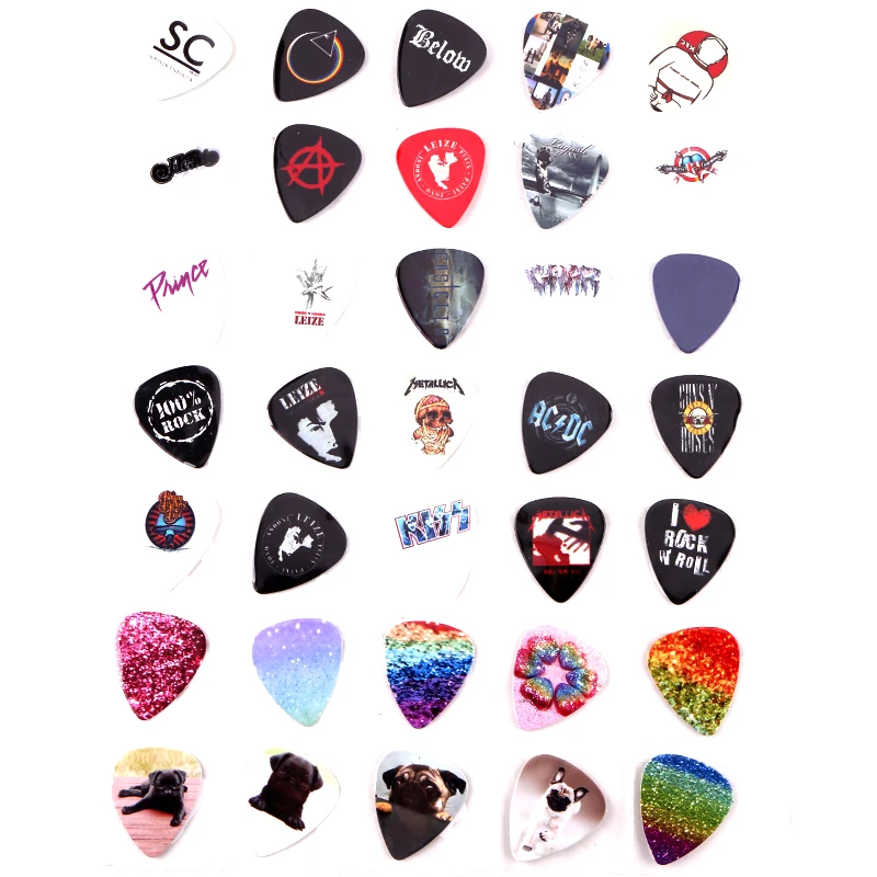 Wholesale High Quality Custom Celluid Guitar Picks