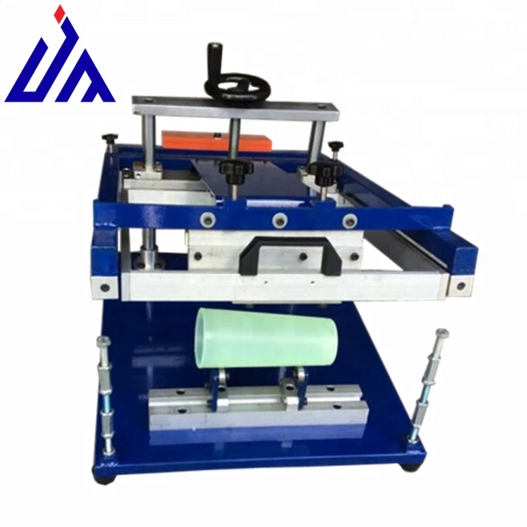 door to door bottles/cups/silicon wristbands/pens manual screen printing machine price
