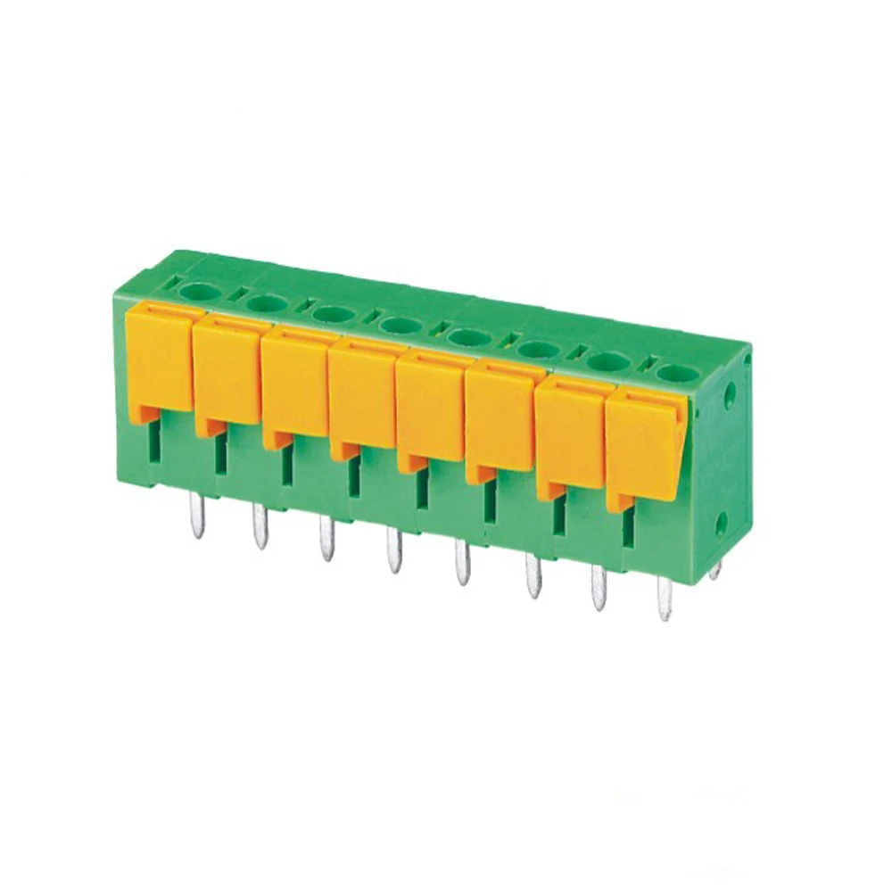 2.5mm 3.5mm colorful 250 spring terminal blocks connector