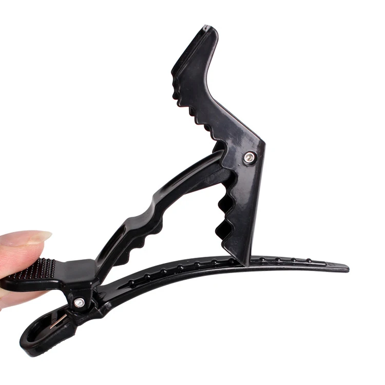 New Salon Hair Styling Clips Sectioning Plastic Alligator Hair Clip For Thick Hair Non Slip Hairgrip for Women and Girls