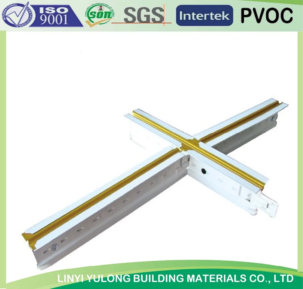 
32H Ceiling T-Grid / T-bar /ceiling tile for PVC Gypsum ceiling and Mineral Fiber ceiling 