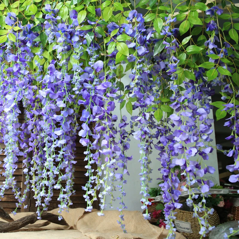 home wedding garden decoration artificial flowers making for home decoration artificial hanging flowers silk flowers artificial