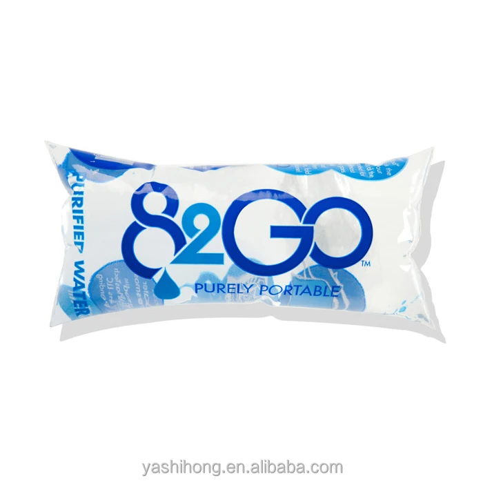 Custom automatic Packing PE film / Laminated sachet Pouch Film / plastic film roll for water sachet 500ml
