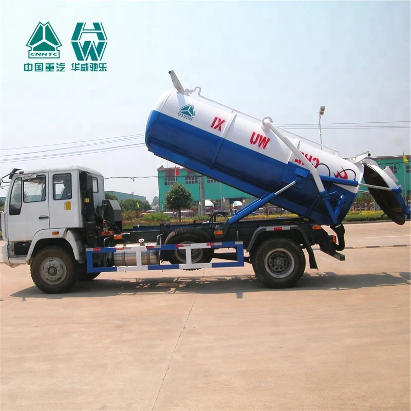 SINOTRUK 4X2 вакуумный грузовик 12 куб. М