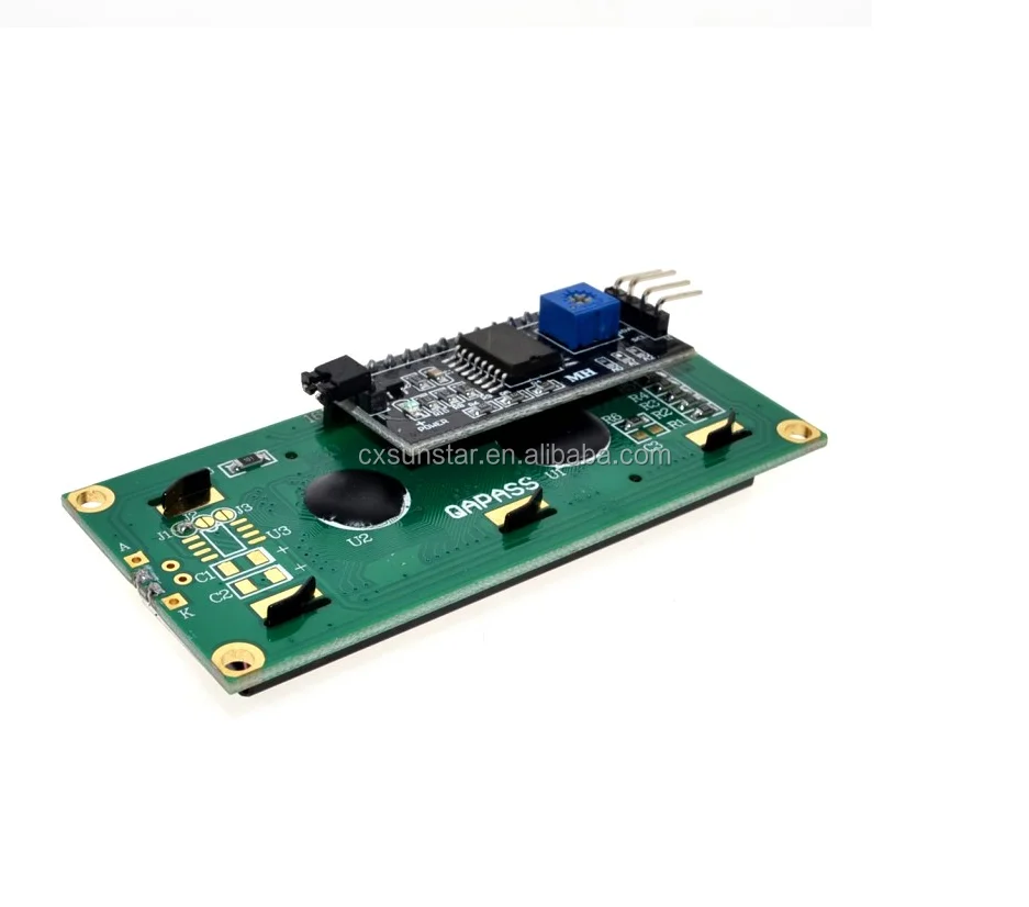 LCD 1602 module Blue screen IIC/I2C for LCD1602 Adapter plate