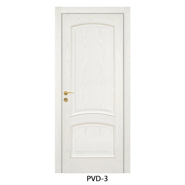 Project series Particle Board material interior pvc door wooden modern