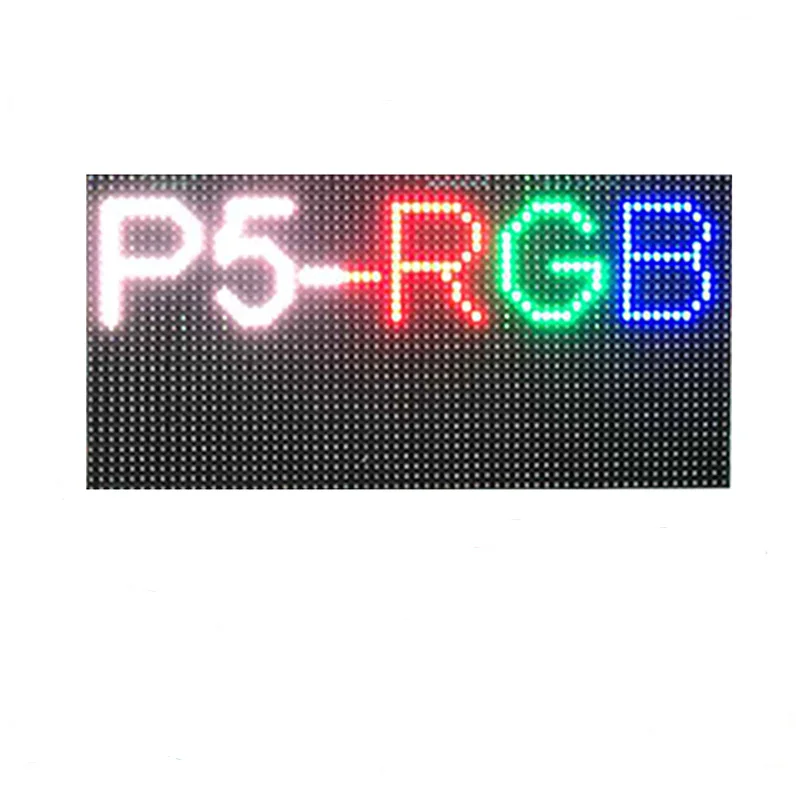 64x32 led display module dot matrix p5 outdoor rgb led module