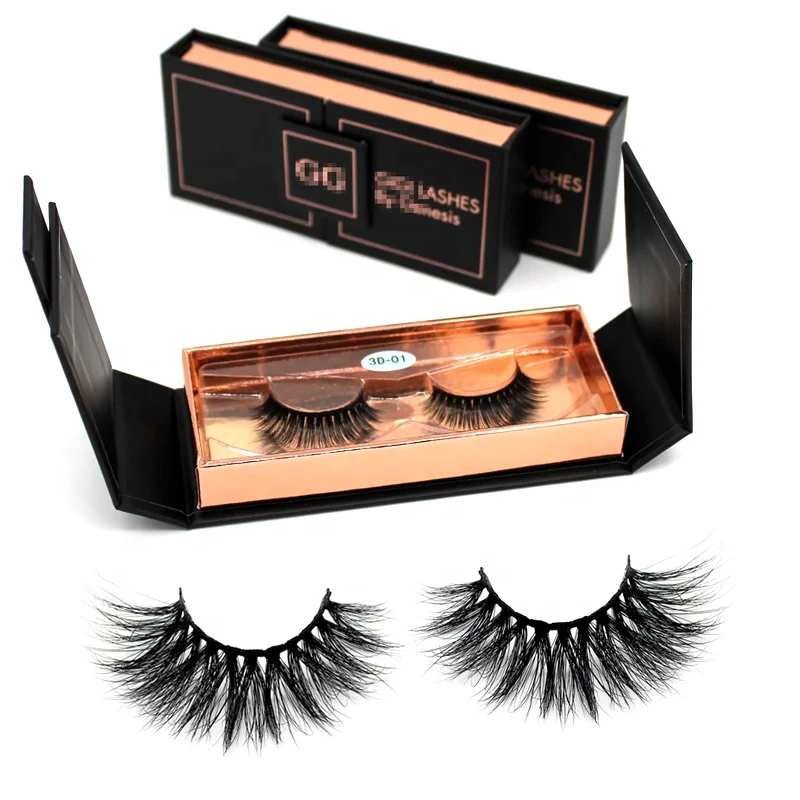 Alibaba Express 2018 New Style korea false lashes 3d mink eyelashes with great price