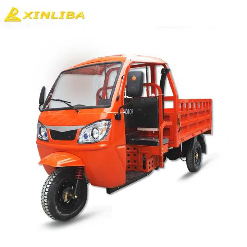 Factory supplier 3 wheels cabin cargo tricycle for sale