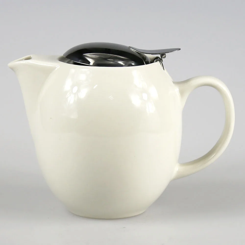 350ml 12oz Ceramic Porcelain Stoneware Clay Personal Logo Decal Artwork Custom Printed Teapots